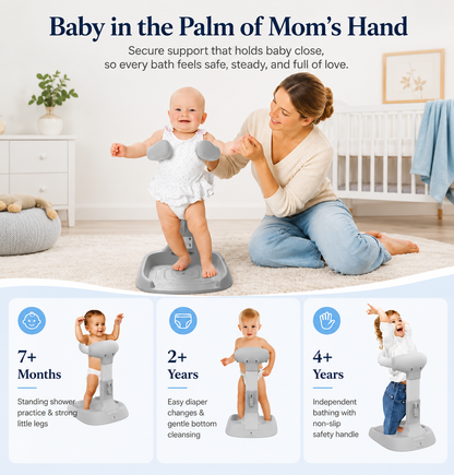 Baby Standing Bath Support Rack
