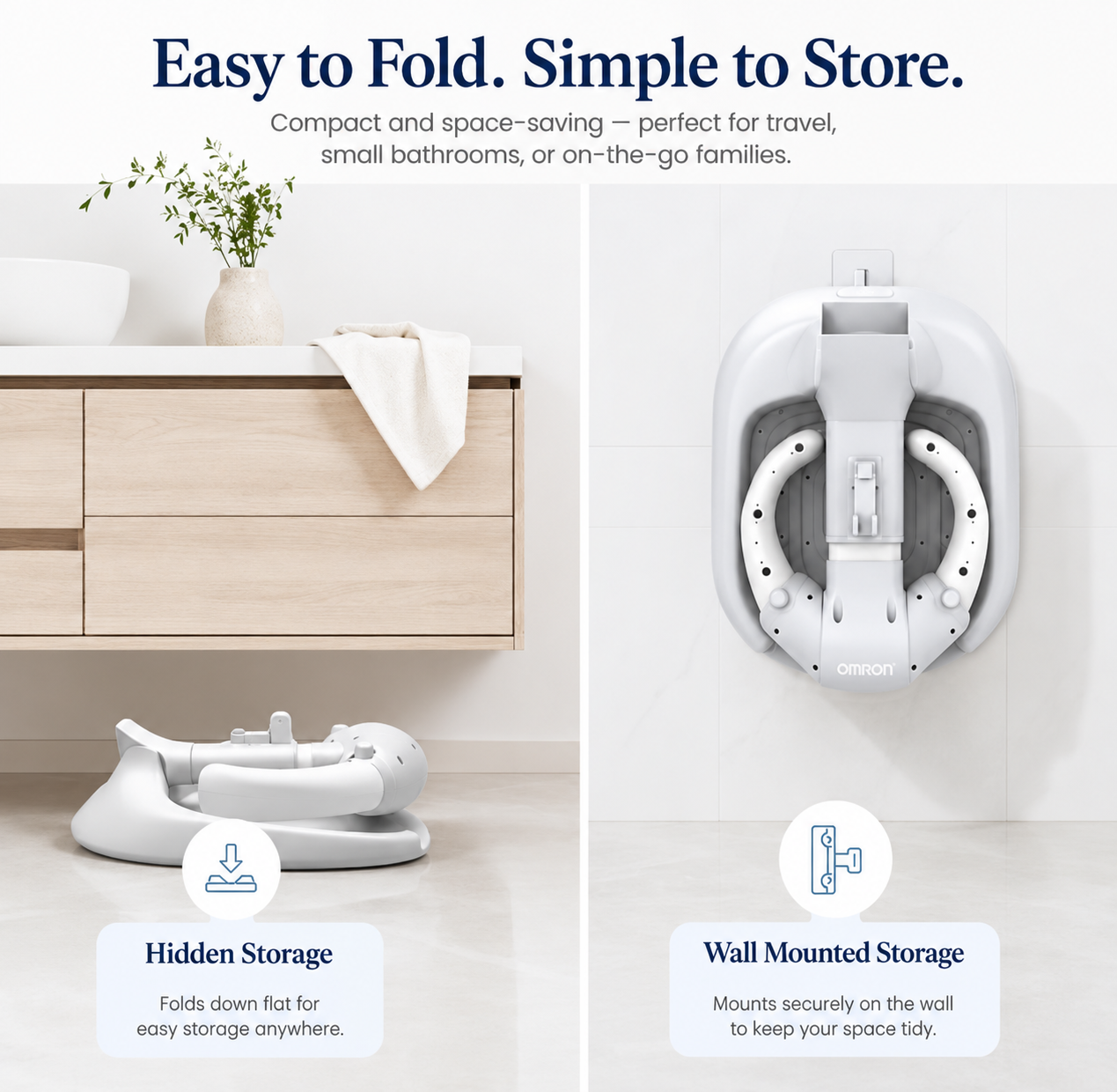Baby Standing Bath Support Rack