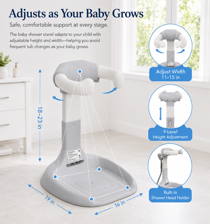 Baby Standing Bath Support Rack